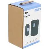 Q-Link Draadloze Deurbel - Zwart - 36 Melodieën - LED Flits