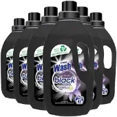 At Home 6x Wasmiddel Black 42 Wasbeurten Zwart 1,5 liter
