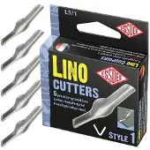 Essdee Linosnede Mes stijl nr. 5 (5-delige box)