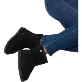 Seaside Montana Suede Wool Boots – Warme winterschoenen dames – Maat 40