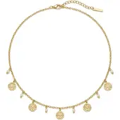 Otazu Coin Necklace Gold Size: OS | Necklaces Outlet | Dames | Goud