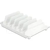DeLOCK standaard voor 6 tablets en/of smartphones / wit