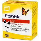 Abbott Freestyle Lite teststrips 100 stuks