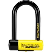 Kryptonite - New York Fahgettaboudit Mini - Fietsslot 8,3 x 15,3 cm - 2 kg, grijs