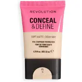Revolution Conceal and Define Soft Matte Tube Foundation