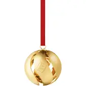 Georg Jensen kerstbal 2026 goud