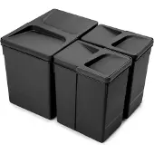 Emuca 8198417 Prullenbak 15l