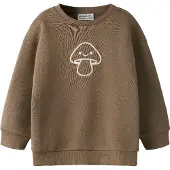 Name it Sweatshirt 'NMNRILEY' brokaat / wit