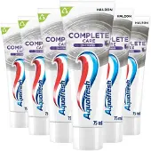 Aquafresh 6x Tandpasta Complete Care Whitening 75 Ml