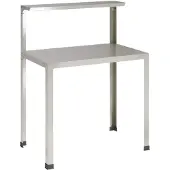 vidaXL Planttafel 100 x 50 x 104 cm Roestvrij staal zilver