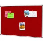 Ivol Prikbord vilt 60x90 cm - Rood