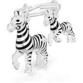 Metalmorphose Sleutelhanger Zebra – Metalen Zebra – Animal Wildlife Collection – Cadeau
