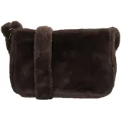 Beagles Faux Fur Schoudertas Barakaldo Donker Bruin