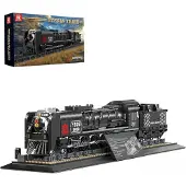 ReoBrix 66801 Stoomlocomotief, constructieblokken, treinset, 1546 onderdelen, vanaf 14 jaar