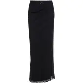 Brave Soul - Rok - Polyester - Vrouwen - Maat S - zwart