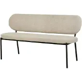 Giga Meubel Eetkamerbank Maddie Taupe 160cm