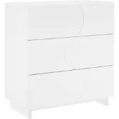 vidaXL Dressoir Wit 70 x 38 x 75 cm Bewerkt hout