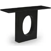 Giga Meubel Sidetable Jolijn Zwart Mangohout 120cm