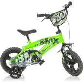 Dino Bikes Kinderfiets BMX groen 12 inch