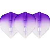 L-Style Champagne L3 Shape 2-Tone CWH×Purple - Dart Flights