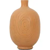 MUST Living Vase Lisbon Orange,35xØ22 cm, fiber cement