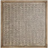 Ptmd Sierre Bronze MDF Framed Wall Panel With Glass S