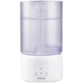 Domo DO267HD Ultrasone luchtbevochtiger 75 m³ 23 W Wit, Doorzichtig