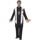 Smiffy Zombie Priester pak