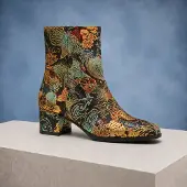 Lureaux Shiny Shadow Lady Boot - - Nette Kleurrijke Schoenen Met - Of Zonder - Print - Heren