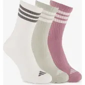 Adidas Sokken 'Essentials' antraciet / pastelgroen / mauve / wit