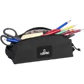 Nomad Etui Canvas | Zwart | Stoer en Stevig | School / Kantoor / Knutselen