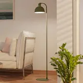 Eglo Vloerlamp Cazalilla, groen, Woon-/ Eetkamer, metaal, vloerlamp