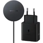 Samsung Magnet Wireless Charger 25W met USB-C 45W Adapter - Dark Gray