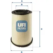 Ufi 27.642.00 Luchtfilter
