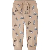 Name it Broek 'VIMO' taupe / saffier / lichtblauw / bruin