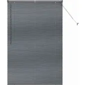 vidaXL Venetiaanse jaloezie Donkergrijs 175 x 115 cm 25 mm Aluminium