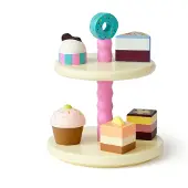 Kids Concept taartplateau met taartjes 9 delen