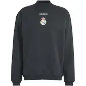 Adidas Sweatshirt 'Real Madrid EQT' zwart / wit