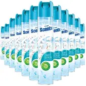 At Home 12x Luchtverfrisser Spray Fris Katoenlinnen 400 ml