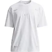 Nike Shirt 'SHOX' zilver / wit