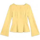 Vero Moda Shirt 'SMILLA ' geel