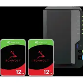 Synology DS225+ + Seagate Ironwolf 12TB Duo Pack