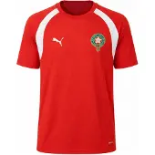Puma Marokko Trainingsshirt 2026-2028 Rood Wit
