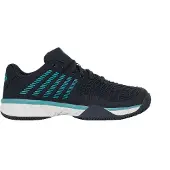 K-swiss Tennisschoen Men Express Light 3 Clay Carbon/Blanc/Baltic-Schoenmaat 42,5