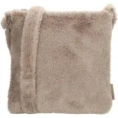 Beagles Faux Fur Schoudertas Barakaldo Licht Taupe