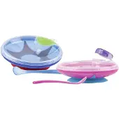 Nuby Warmtebehoudend bordje met zuignap & lepel
