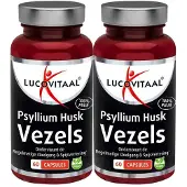 Lucovitaal 2x Psyllium Husk Vezels 60 capsules