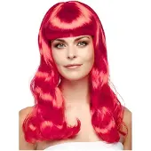 Boland Pruik chique rood