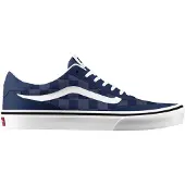 Vans Brooklyn veterschoenen, blauw, suède, maat 44 EU