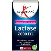 Lucovitaal 2x Lactase 7000 FCC 60 tabletten